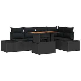 vidaXL Garden Sofa Set with Storage 6 Pieces 3358704