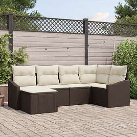 vidaXL Ensemble de Canapé avec Coussin 6 Pièces 3346788