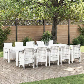 vidaXL Garden Dining Set with Cushion 11 Pieces 3378764