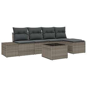 vidaXL Garden Sofa Set with Cushion 5 Pieces 3355698
