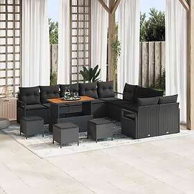 vidaXL Garden Sofa Set with Cushion 14 Pieces 3362589