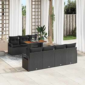 vidaXL Leone Garden Sofa Set with Storage 8 Pieces 3358410