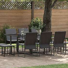 vidaXL Garden Dining Set 11 Pieces 3335864