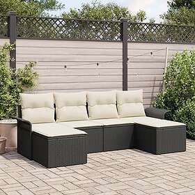 vidaXL Garden Sofa Set with Storage 6 Pieces 3354136