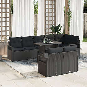 vidaXL Garden Sofa Set with Storage 9 Pieces 3357586