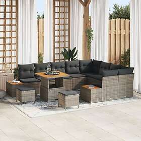 vidaXL Garden Sofa Set with Cushion 12 Pieces 3364903