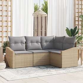 vidaXL Garden Sofa Set 4 Pieces 3355369