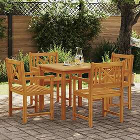 vidaXL Ensemble de Salle à Manger de Jardin 5 Pièces 3375657