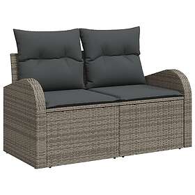vidaXL Garden Sofa Set with Cushion 4 Pieces 3354688
