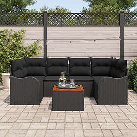 vidaXL Garden Sofa Set with Storage 7 Pieces 3356077