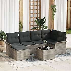 vidaXL Garden Sofa Set with Storage 7 Pieces 3354111