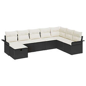 vidaXL Garden Sofa Set with Cushion 8 Pieces 3358926