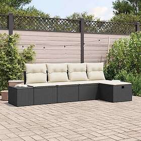 vidaXL Hage Sofasett med Pute 5 Deler 3359356