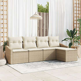 vidaXL Ensemble Canapé avec Coussin 5 Pièces 3346681