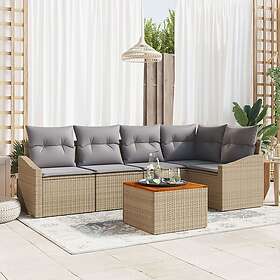 vidaXL Garden Sofa Set 6 Pieces 3356502