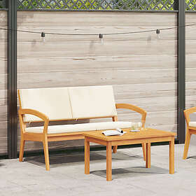 vidaXL Bistrosett med Pute 2 Deler 4106468