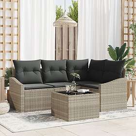 vidaXL Sofa Set with Cushion 5 Pieces 3346712