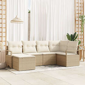 vidaXL Sofa Set with Cushion 8 Pieces 3355150