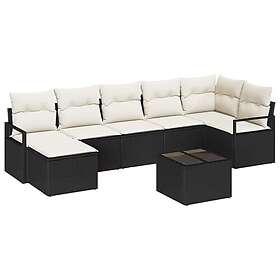 vidaXL Sofa Set with Cushion 8 Pieces 3346477