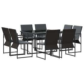 vidaXL Matera Dining Set 9 Pieces 3335868