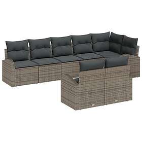 vidaXL Garden Sofa Set with Cushions 8 Pieces 3354758