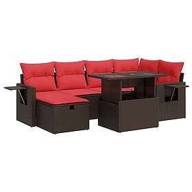 vidaXL Ensemble Canapé de Jardin avec Coussins 7 Pièces 3327864