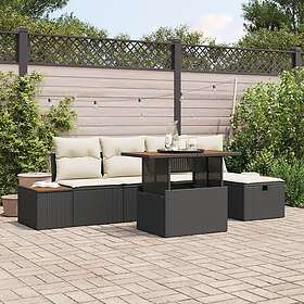 vidaXL Hage Sofasett 6 Deler 3361404