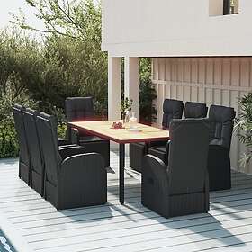 vidaXL Garden Dining Set 9 Pieces 3157647
