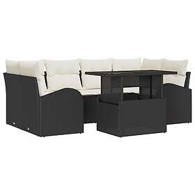 vidaXL Garden Sofa Set with Cushion 7 Pieces 3348573