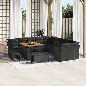vidaXL Garden Sofa Set with Cushion 13 Pieces 3363484
