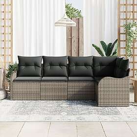 vidaXL Garden Sofa Set with Cushion 5 Pieces 3345699