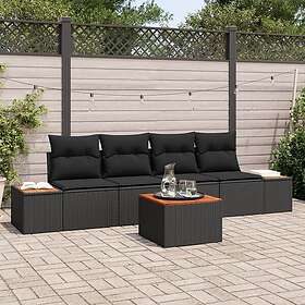 vidaXL Hage Sofasett med Pute 5 Deler 3356688