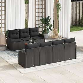 vidaXL Garden Sofa Set with Cushion 8 Pieces 3347415
