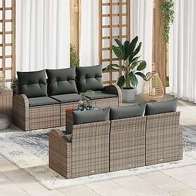 vidaXL Garden Sofa Set with Storage 7 Pieces 3356193