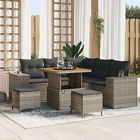 vidaXL Garden Sofa Set with Cushions 8 Pieces 3362003