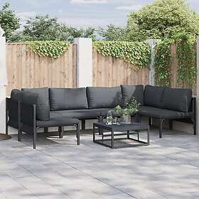 vidaXL Garden Soffset med dyna 6 Delar 3378978