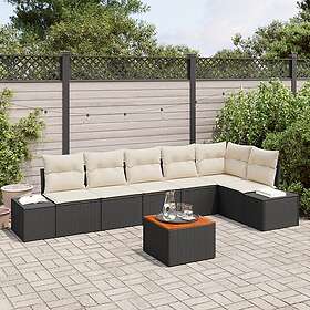vidaXL Ensemble Canapé de Jardin avec Rangement 7 Pièces 3356633