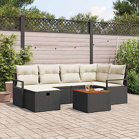 vidaXL Garden Sofa Set with Cushion 7 Pieces 3359537