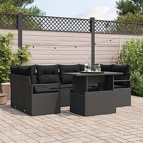 vidaXL Garden Sofa Set with Storage 7 Pieces 3357496