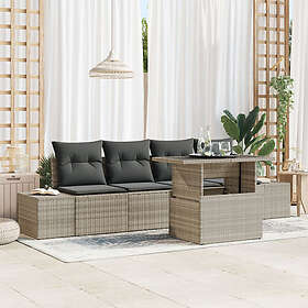 vidaXL Salemo Sofa Set with Cushion 5 Pieces 3357825