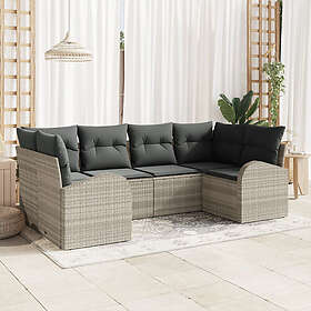 vidaXL Garden Sofa Set with Cushion 6 Pieces 3346182
