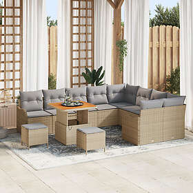 vidaXL Garden Sofa Set with Cushion 12 Pieces 3364252