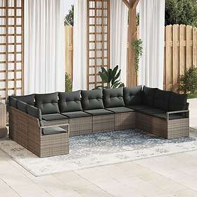 vidaXL Sofa Set with Cushion 10 Pieces 3346559