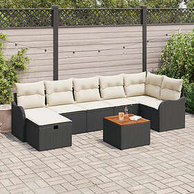 vidaXL Garden Sofa Set with Cushion 8 Pieces 3359488