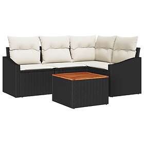 vidaXL Hage Sofasett med Pute 5 Deler 3347824