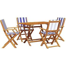 vidaXL Garden Dining Set 5 Pieces 3281705