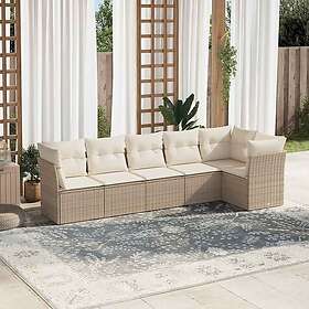 vidaXL Garden Sofa Set with Cushions 6 Pieces 3217658