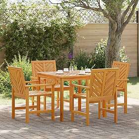 vidaXL Garden Dining Set 5 Pieces 3154105