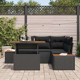 vidaXL Ensemble de Salle à Manger de Jardin avec Coussin 5 Pièces 3350065