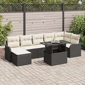 vidaXL Garden Sofa Set with Cushion 8 Pieces 3348503